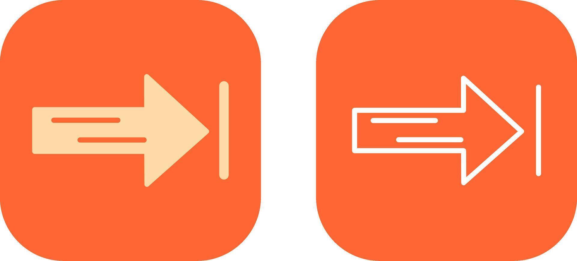 Left Arrow Icon Design vector