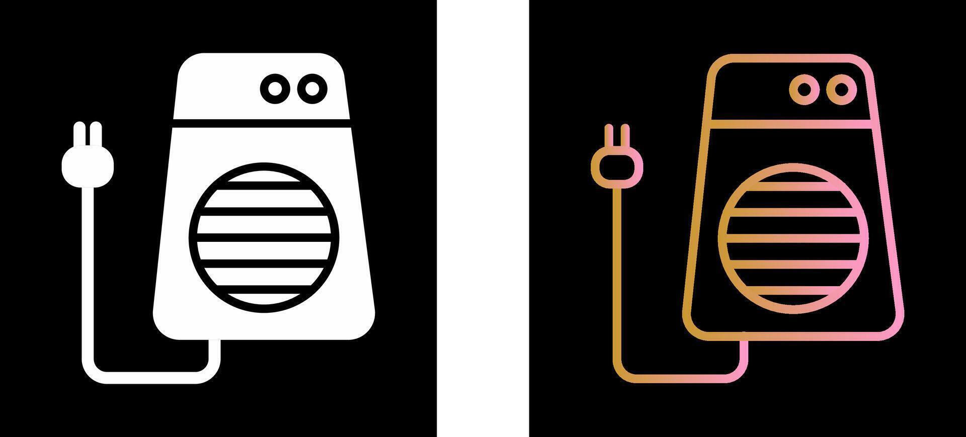 Air Humidifier Icon Design vector