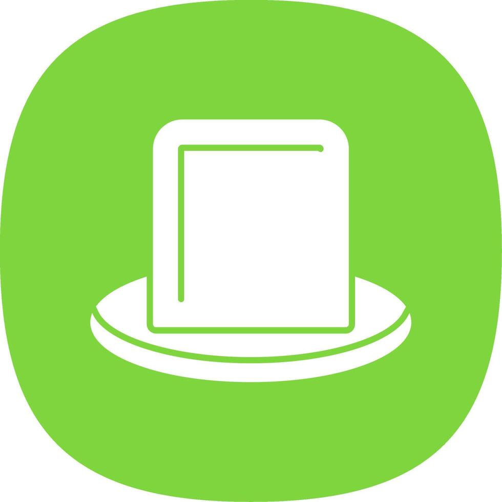 Hat Line Two Color Icon vector