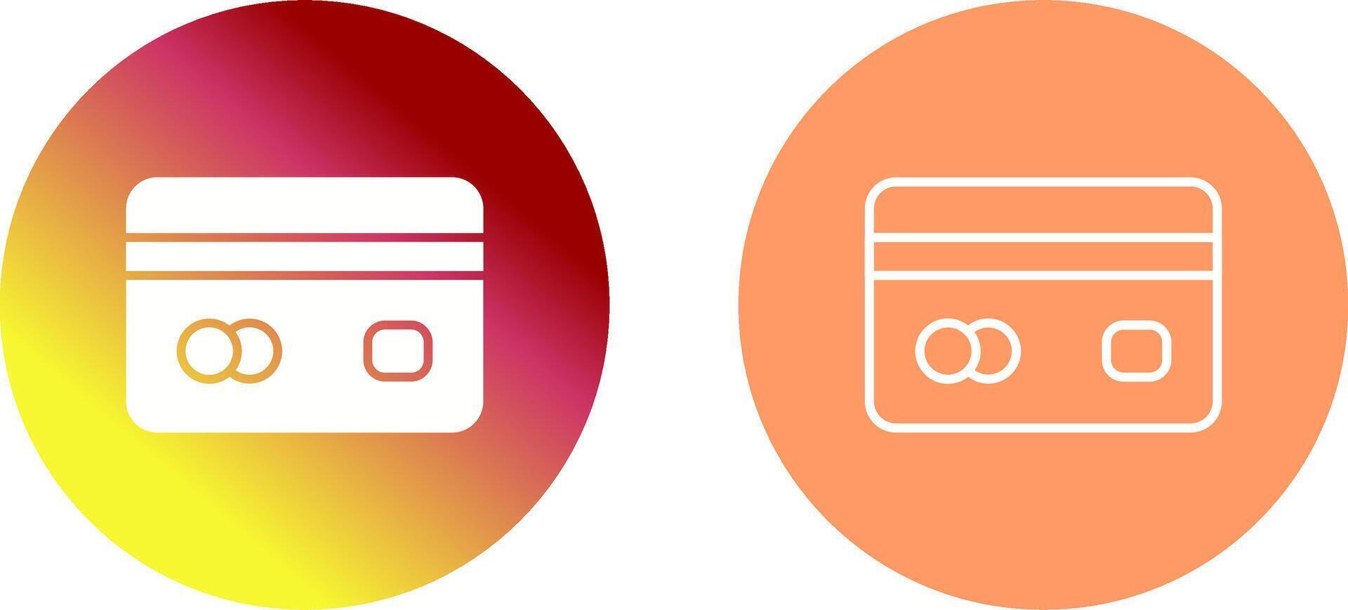 Credit Card Icon Design vector