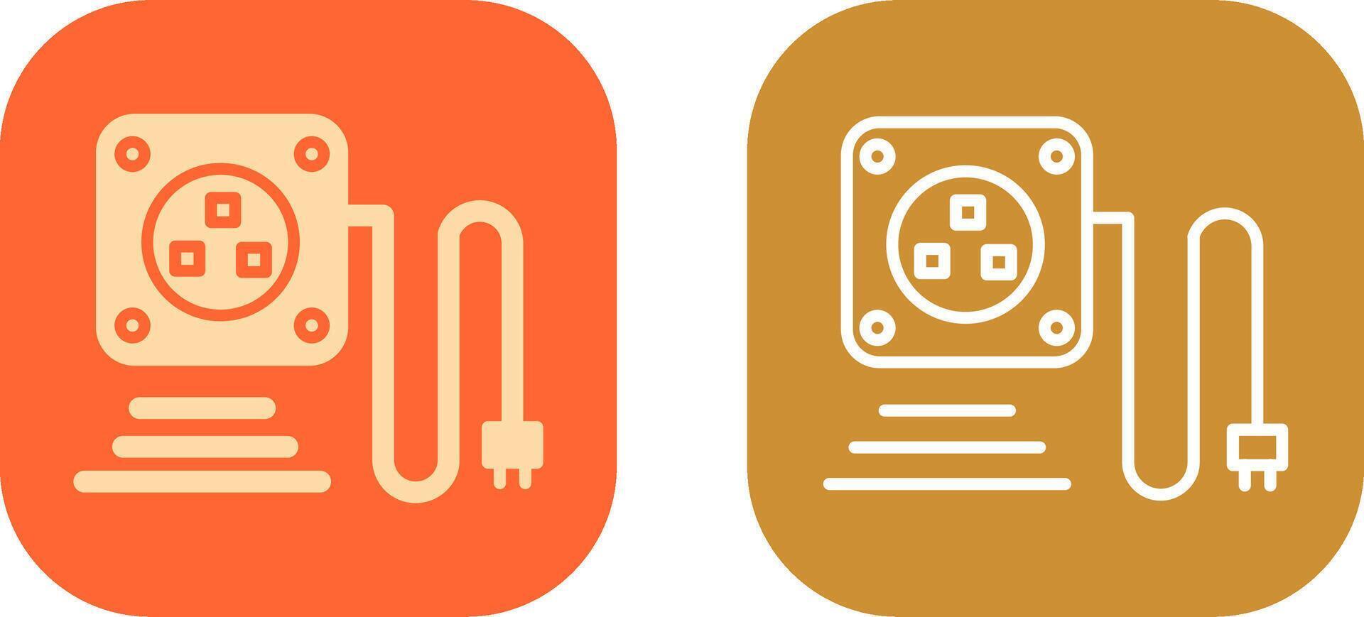 Socket Icon Design vector