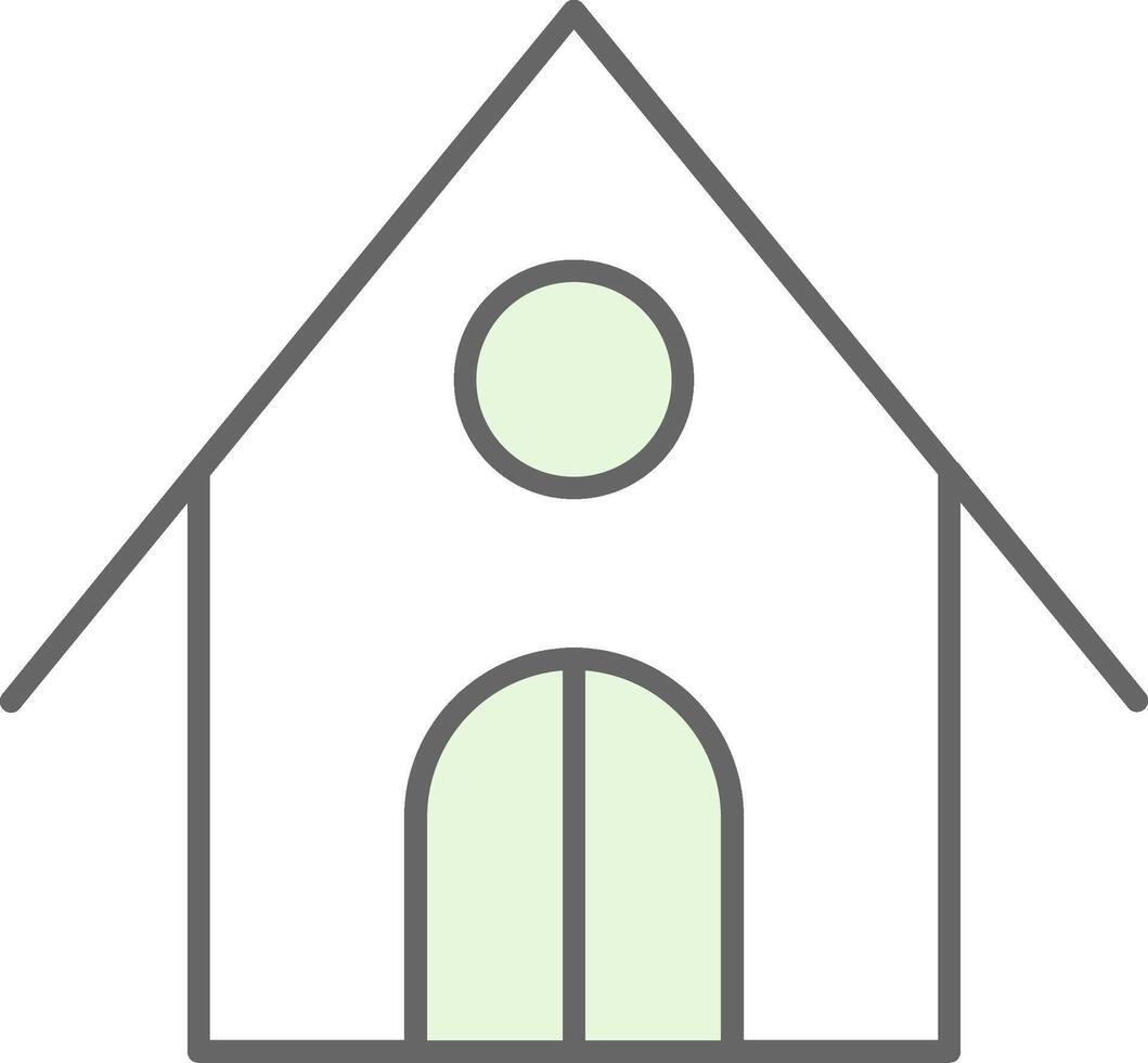 Lodge Fillay Icon vector