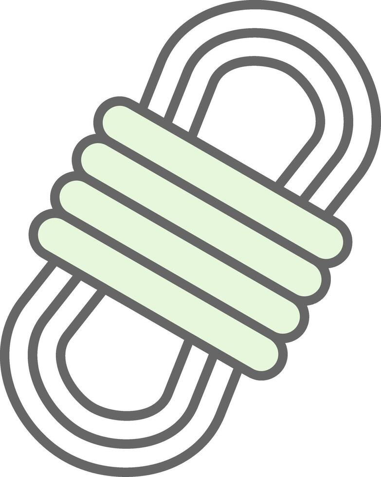 Rope Fillay Icon vector