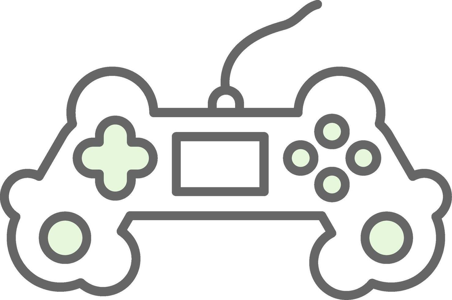 Gaming Fillay Icon vector