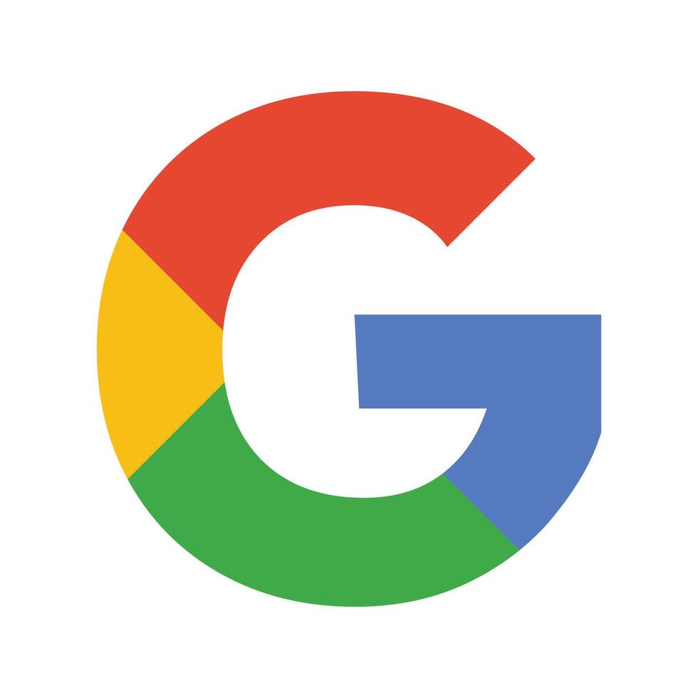 Google icon color vector