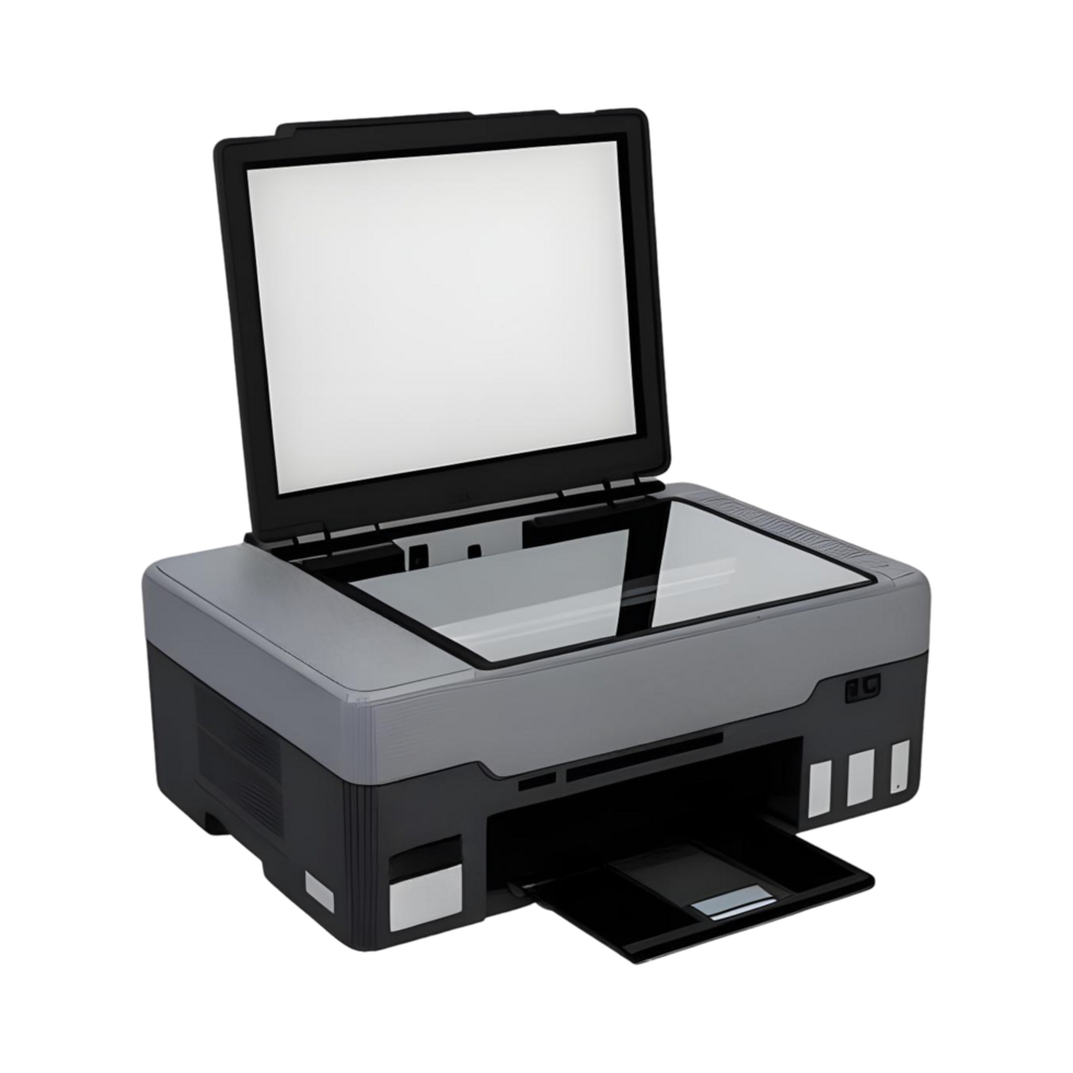 printer on transparent background png