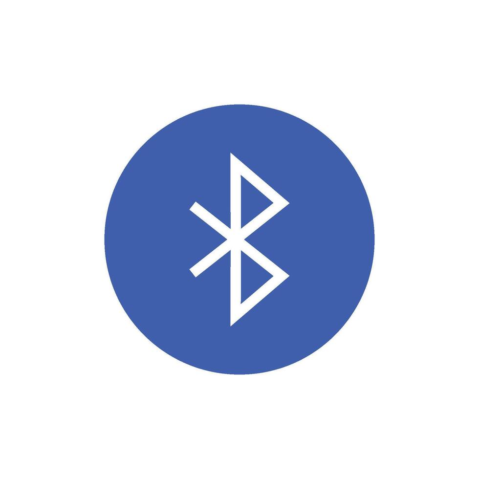 bluetooth icon vector