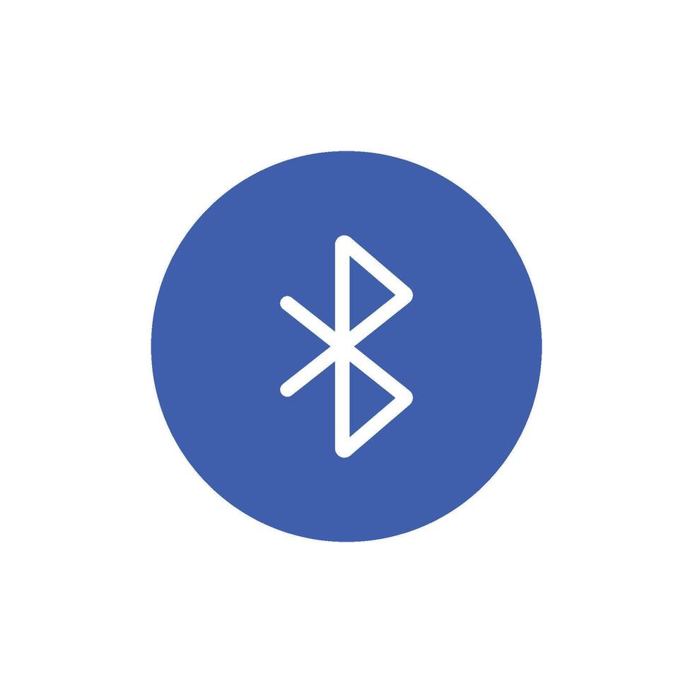 bluetooth icon vector