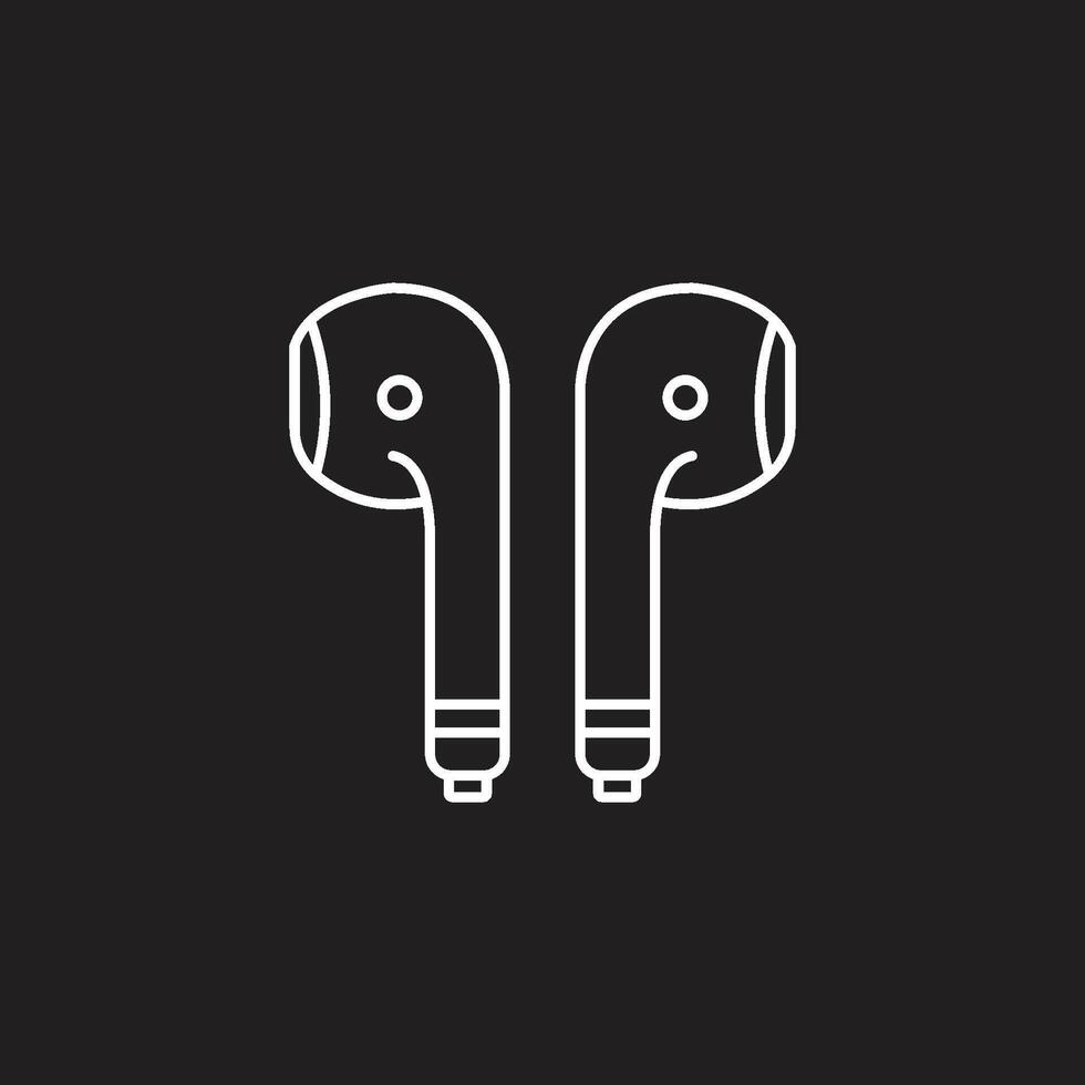 airpods icono s vector