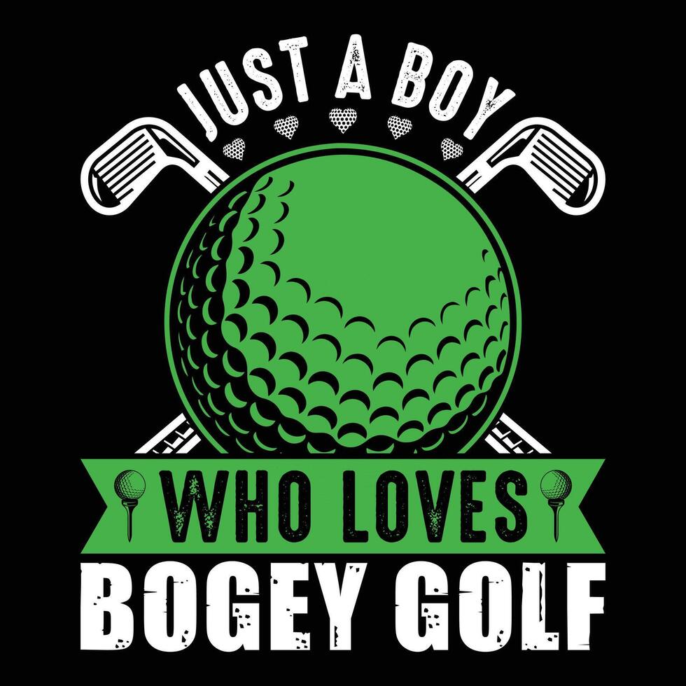 Golf Quotes T Shirt Design vector