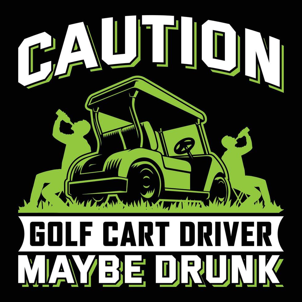 Golf Quotes T-shirt Design vector