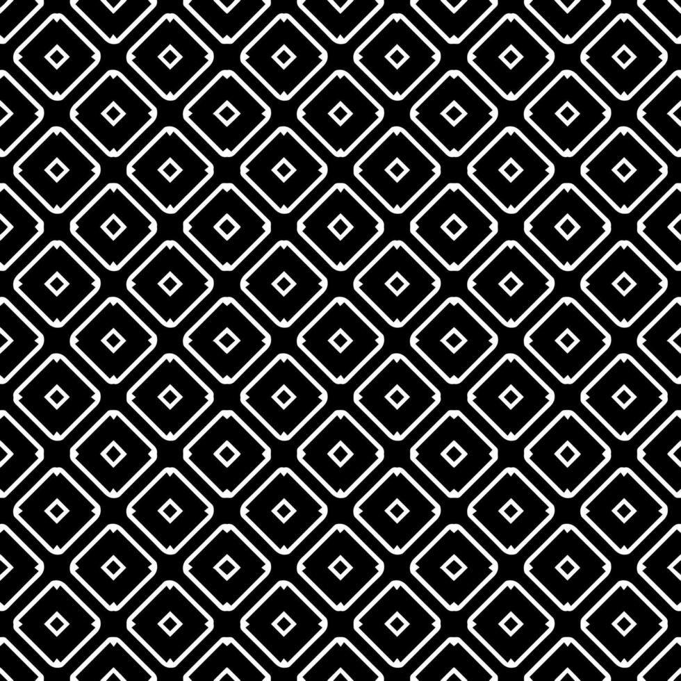 Black and white seamless abstract pattern. Background and backdrop. Grayscale ornamental design. vector