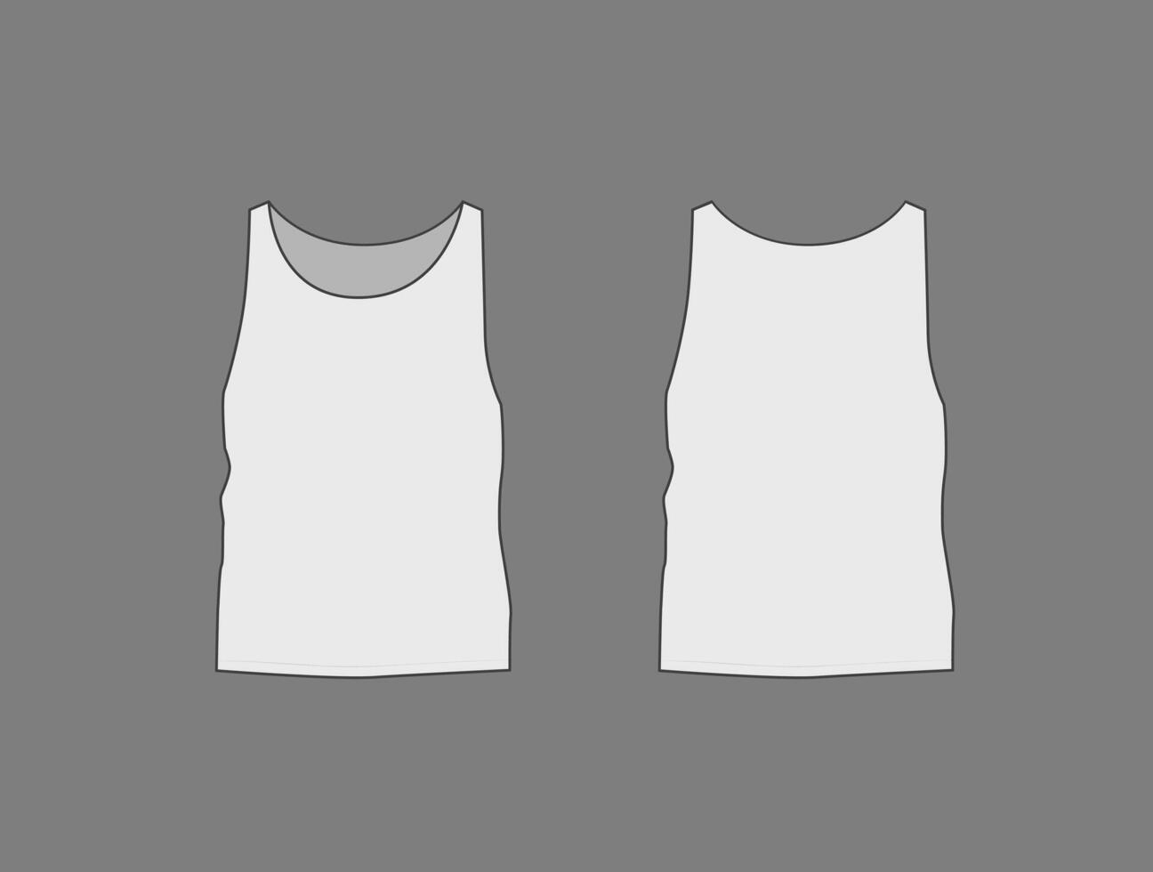Basic black mal polo shirt mockup. Front and back view. Blank textile print template for fashion clothing. vector