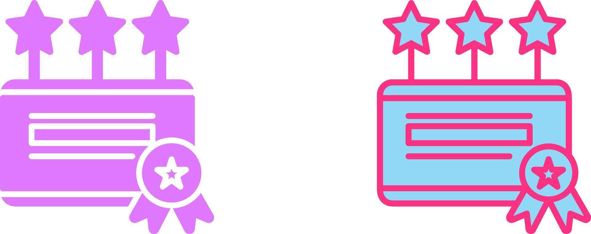Award Icon Design vector