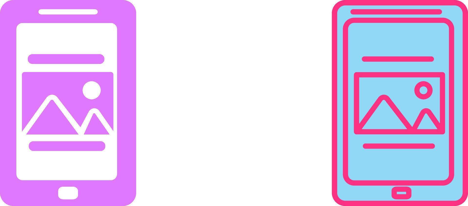 Smartphone Icon Design vector
