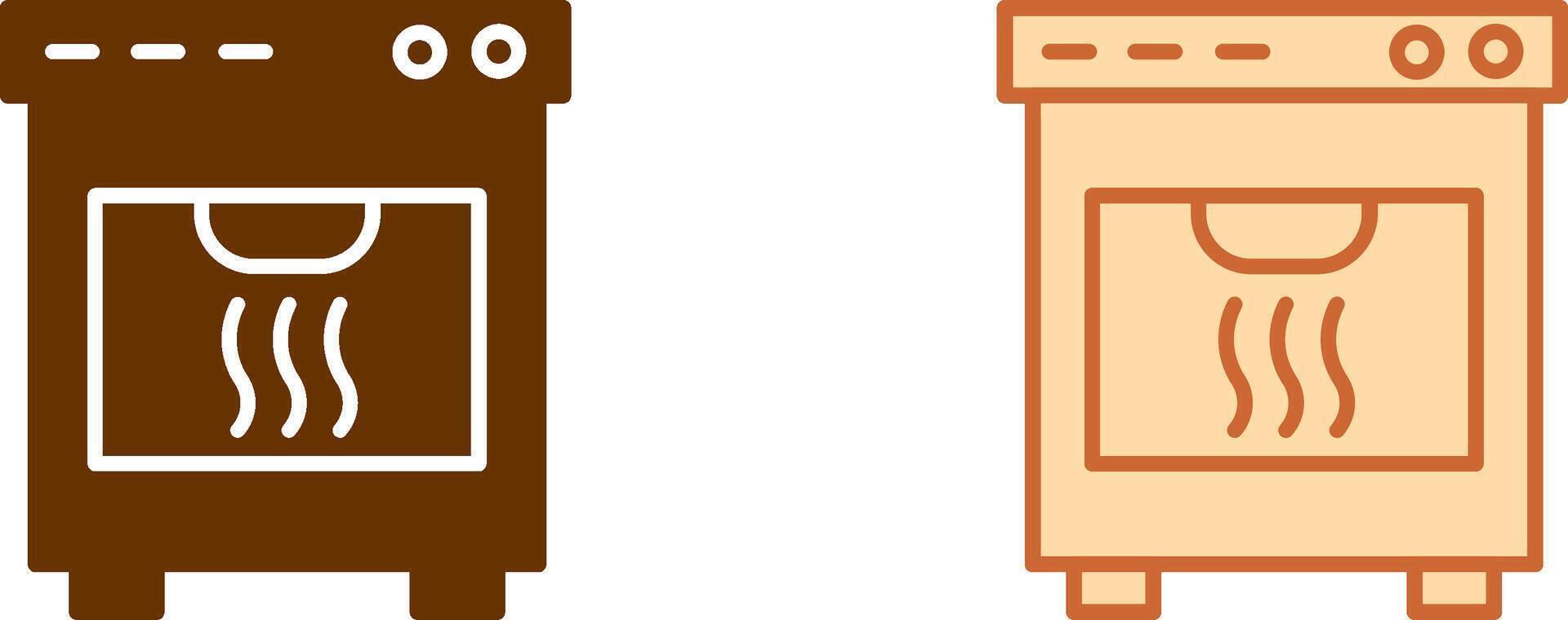 Oven Icon Design vector