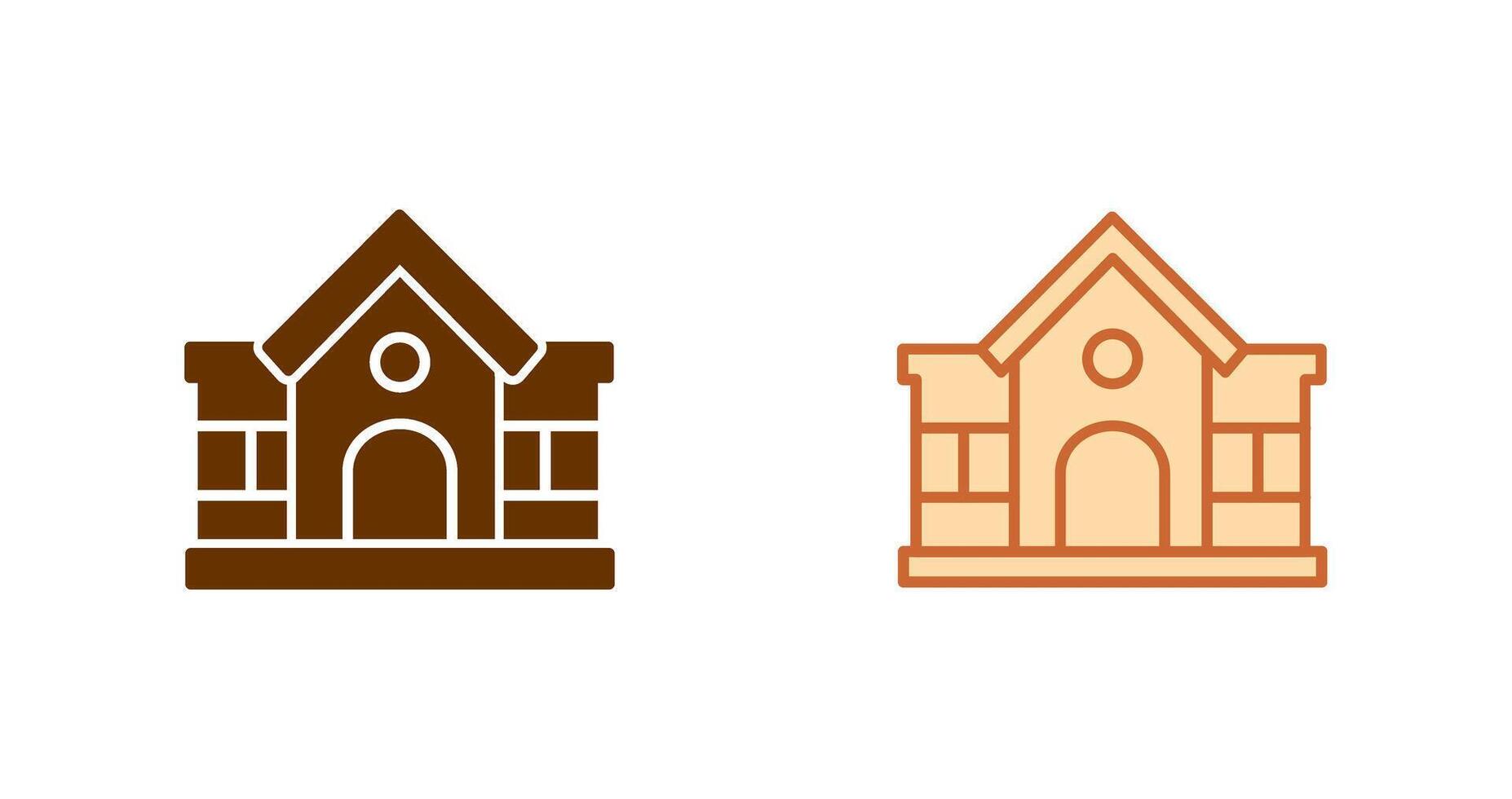 Mansion Icon Design vector