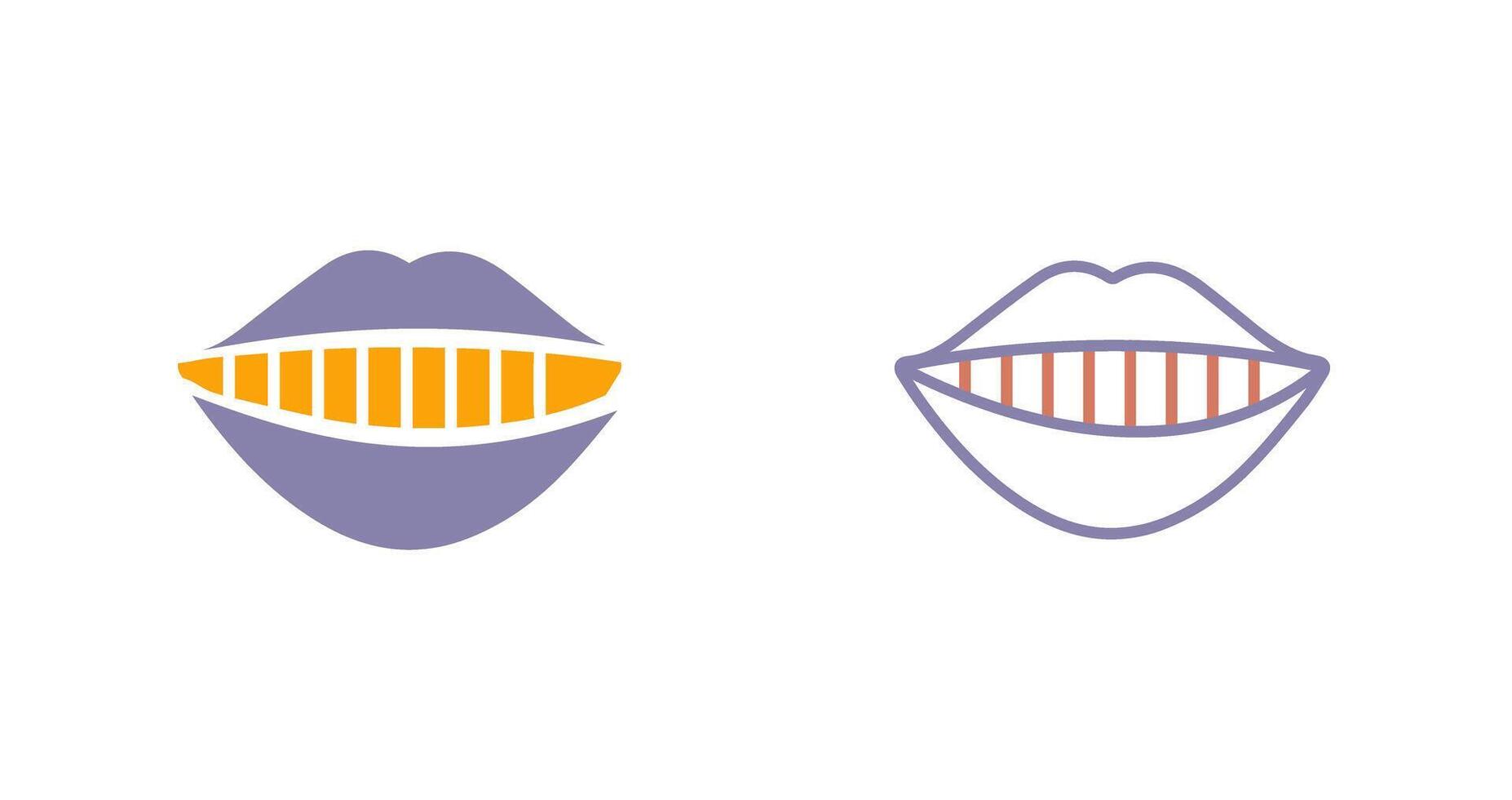 Mouth Icon Design vector