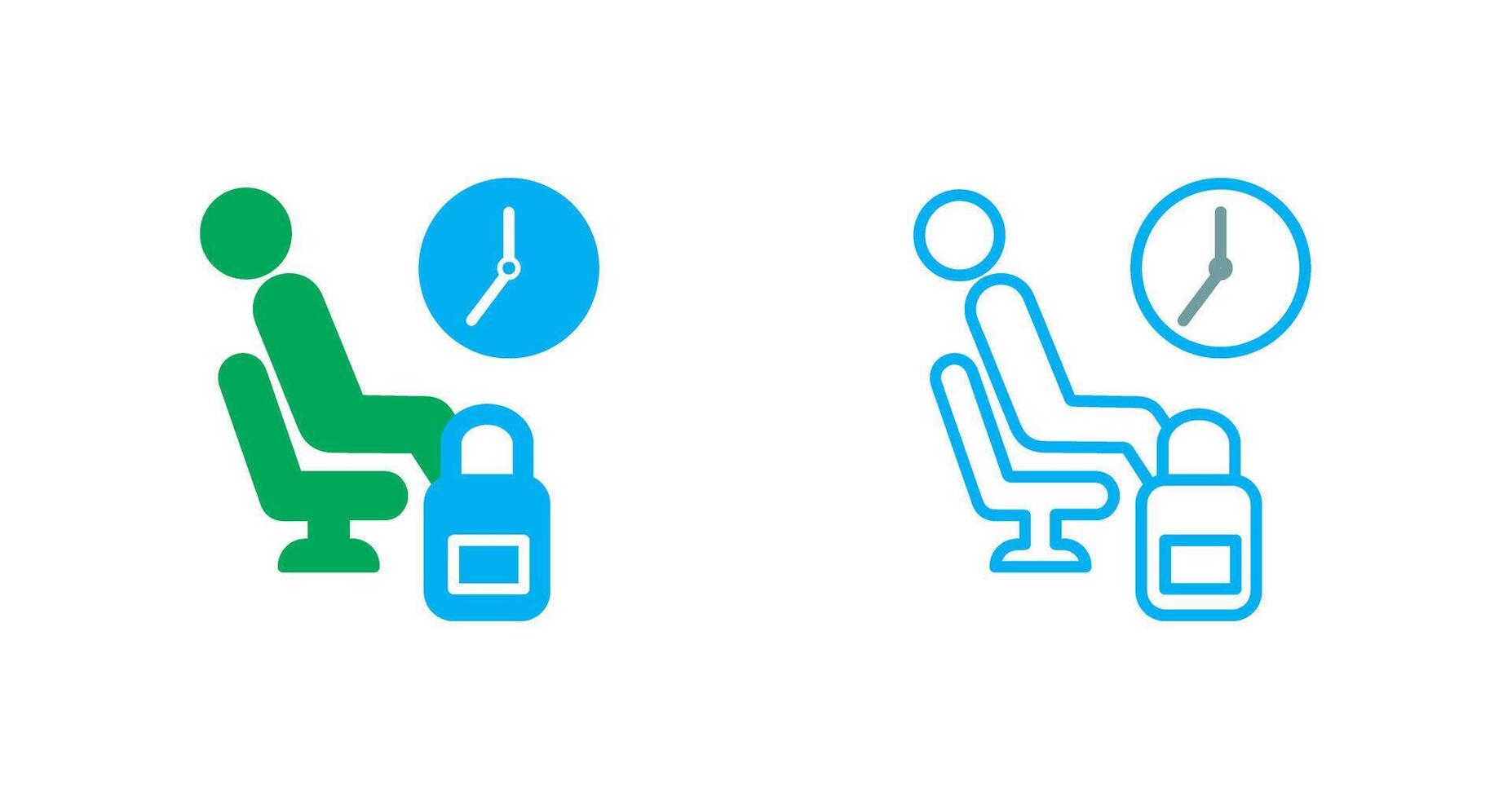 Waiting Icon Design vector