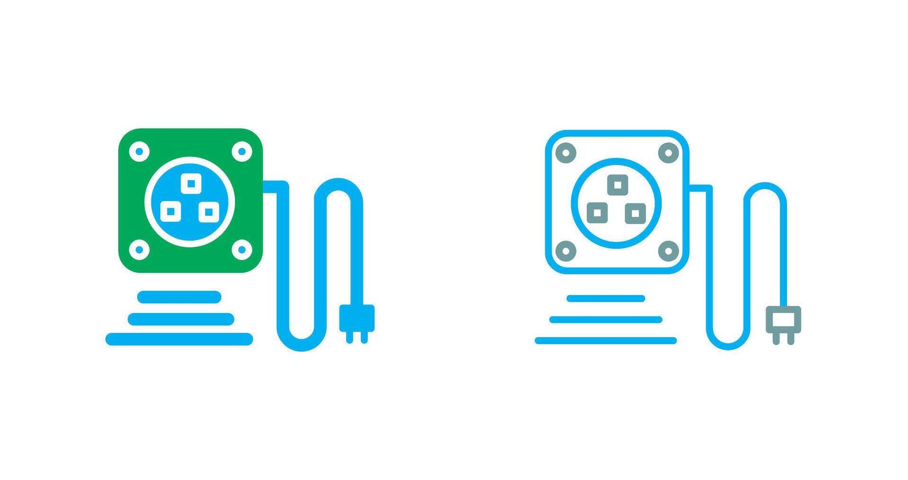 Socket Icon Design vector