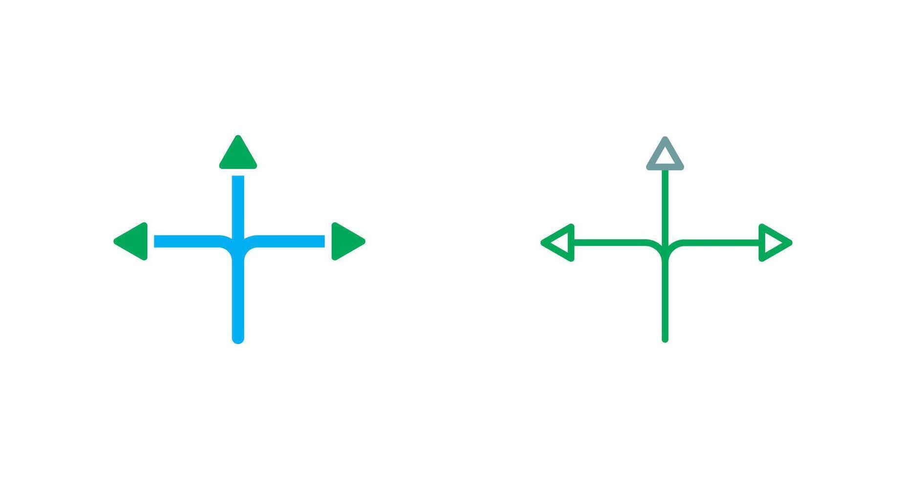 Arrows Icon Design vector