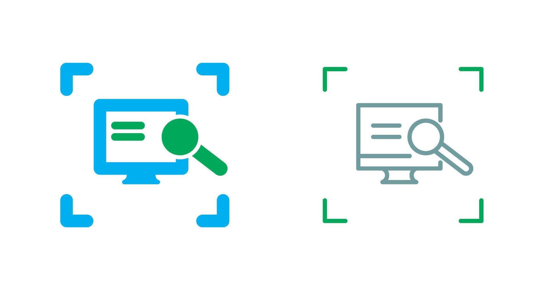 Scan Icon Design vector