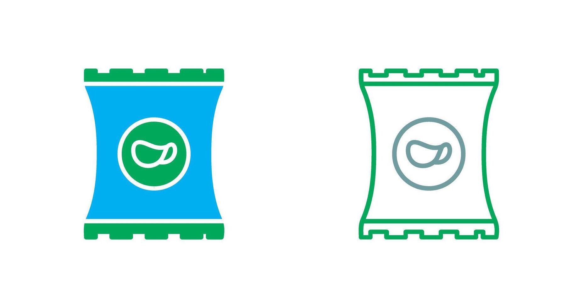 Chips Icon Design vector
