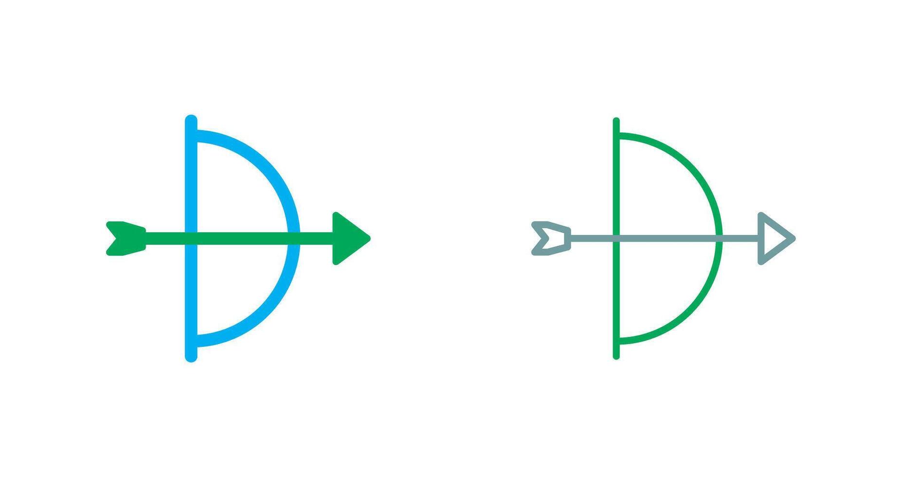 Crossbow Icon Design vector
