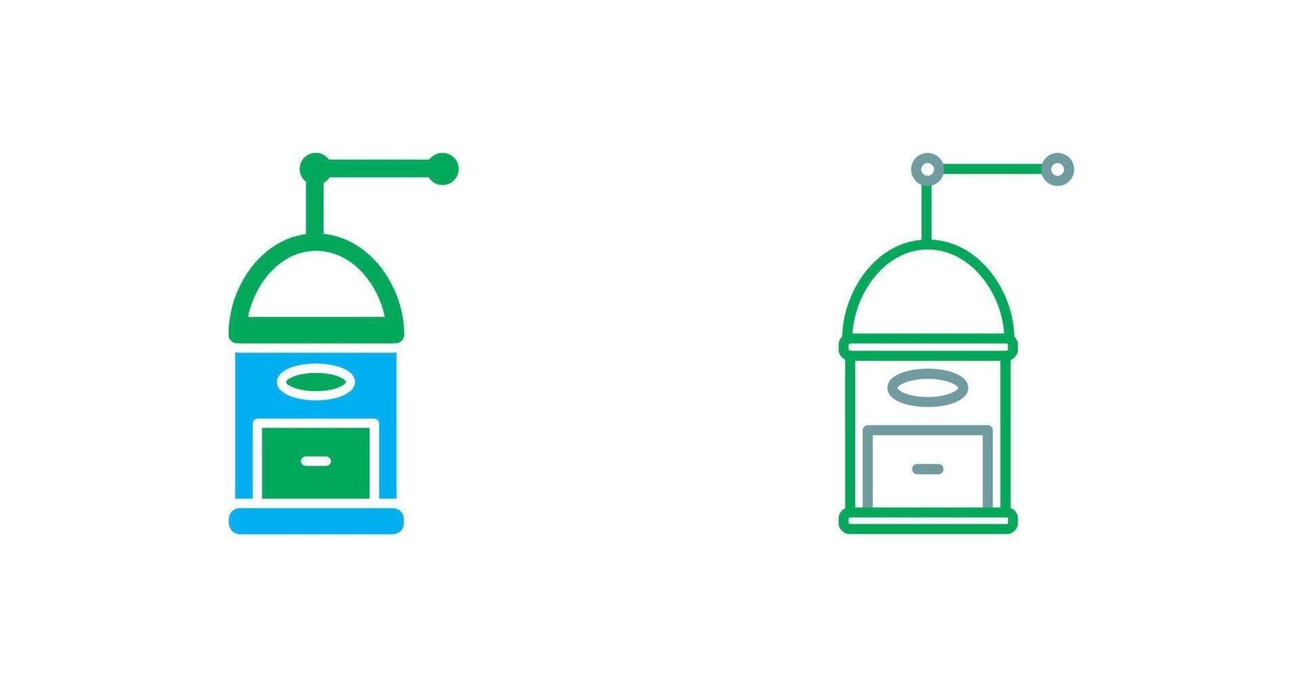 Coffee Grinder Icon Design vector