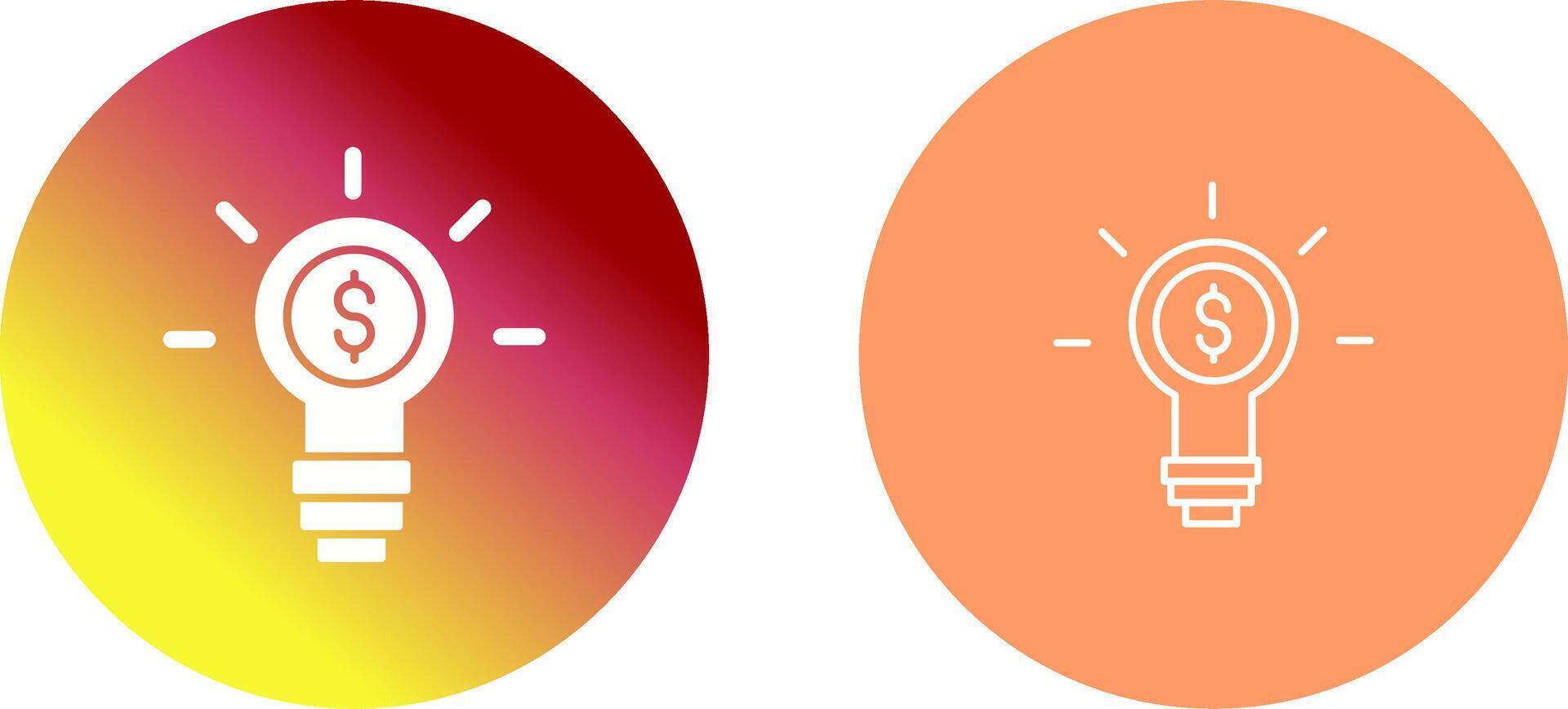 Idea Icon Design vector