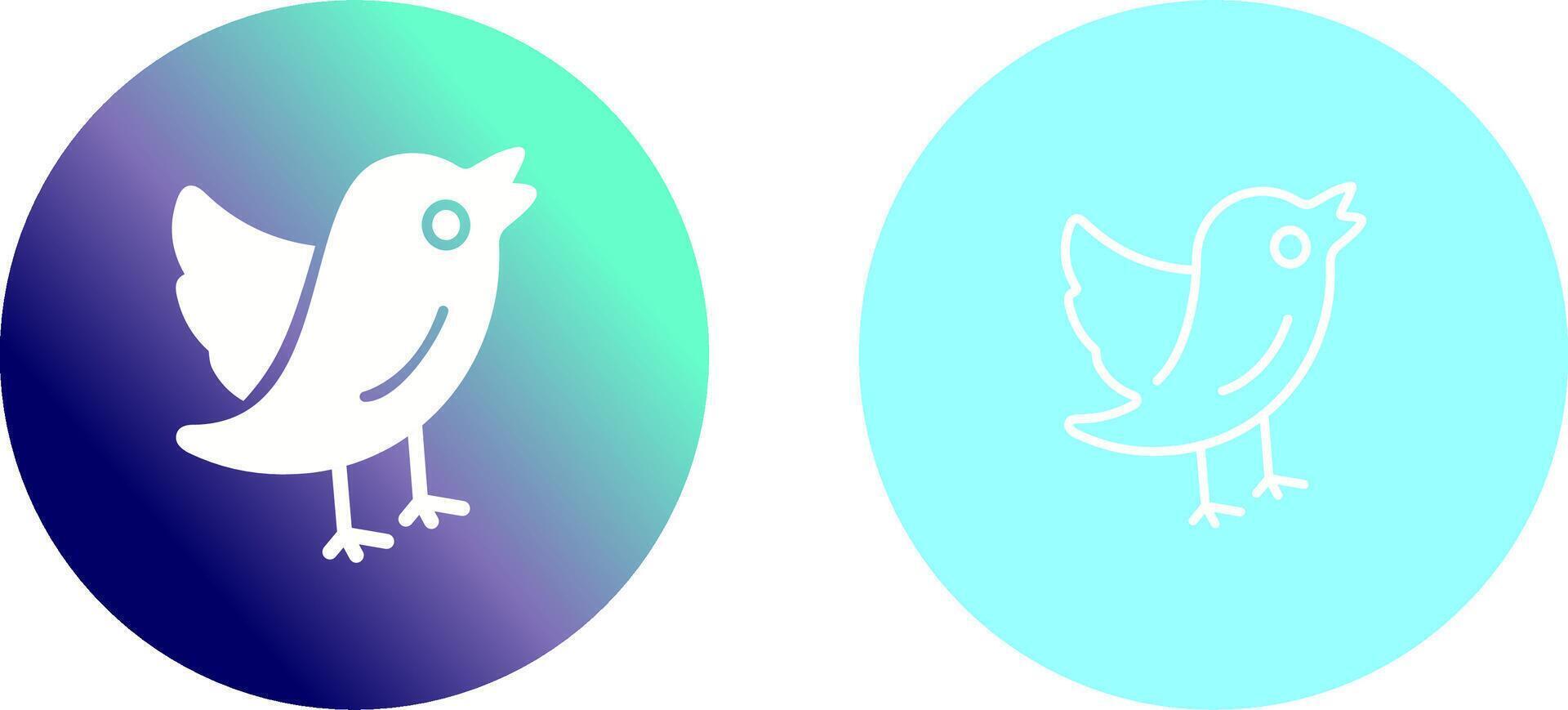 Bird Icon Design vector