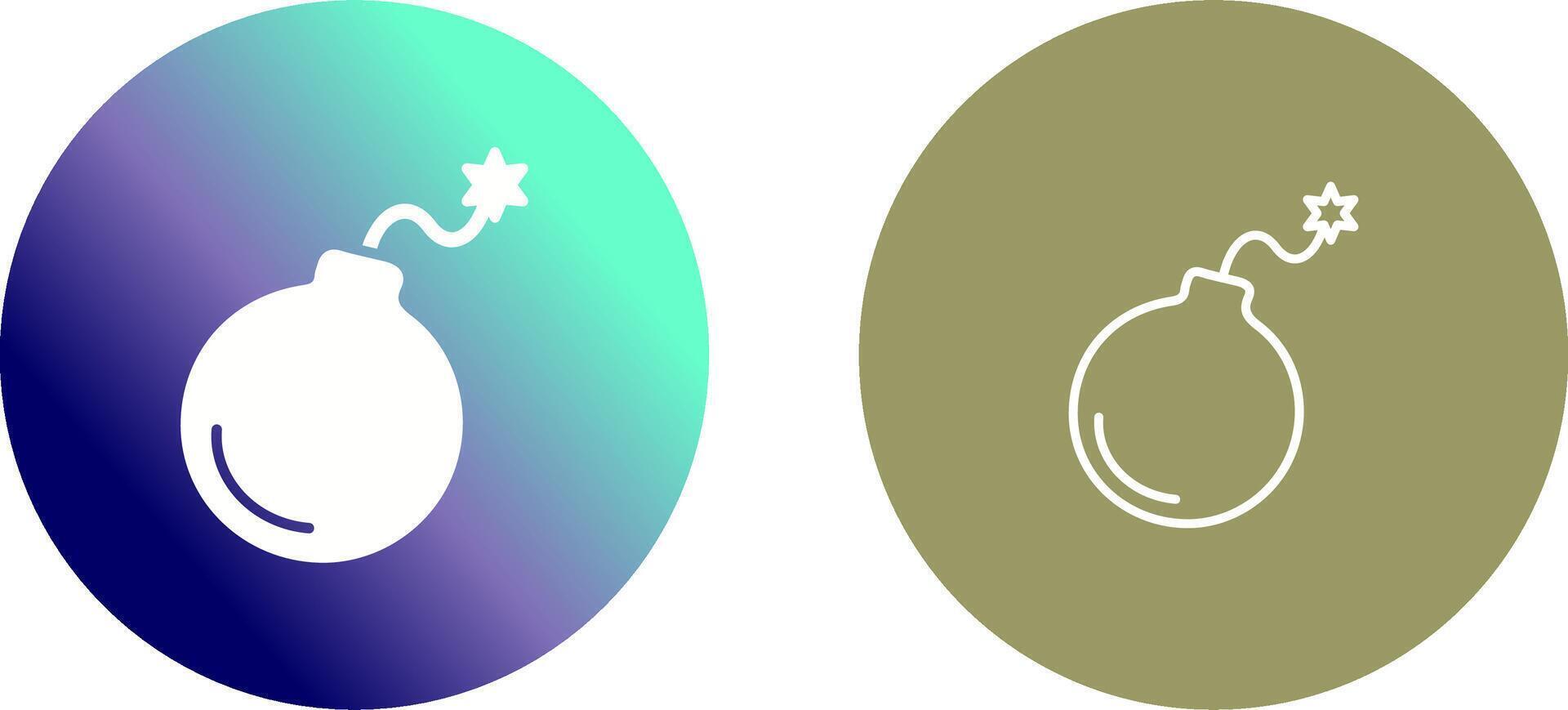 Bomb Icon Design vector