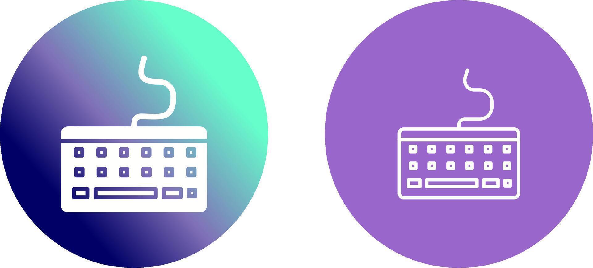 Keyboard Icon Design vector