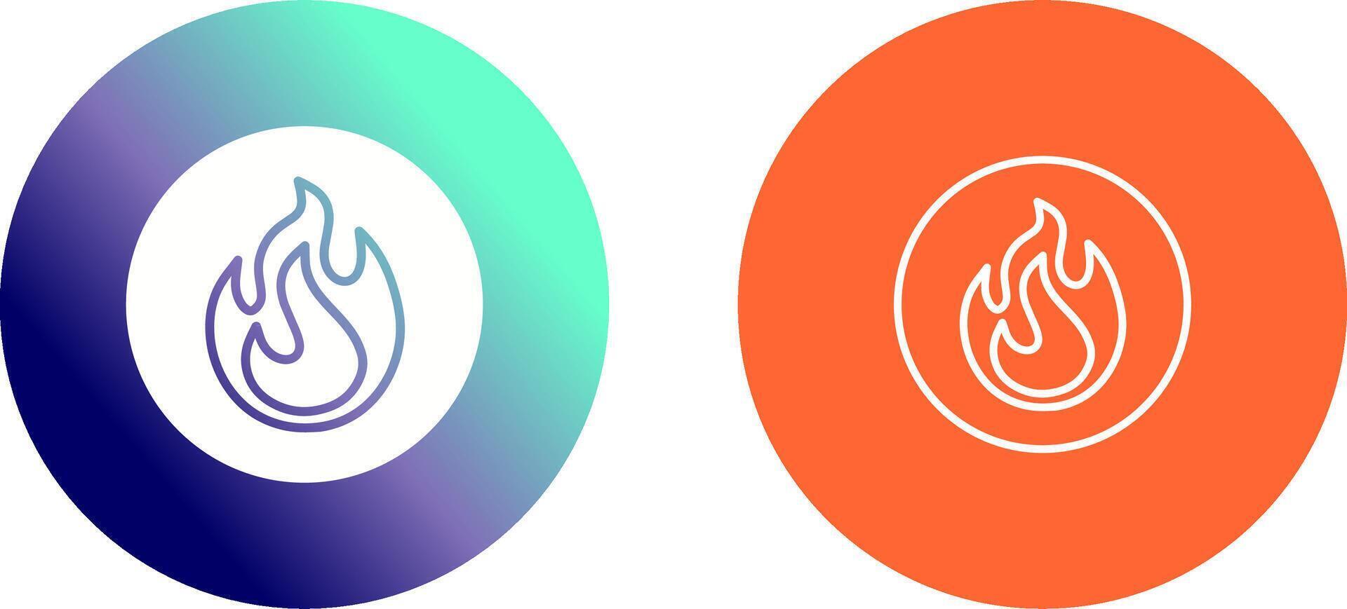 Fire Icon Design vector