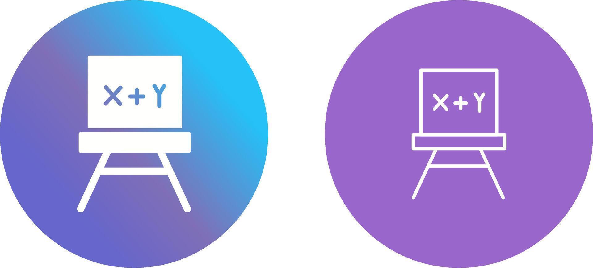 Formula Icon Design vector