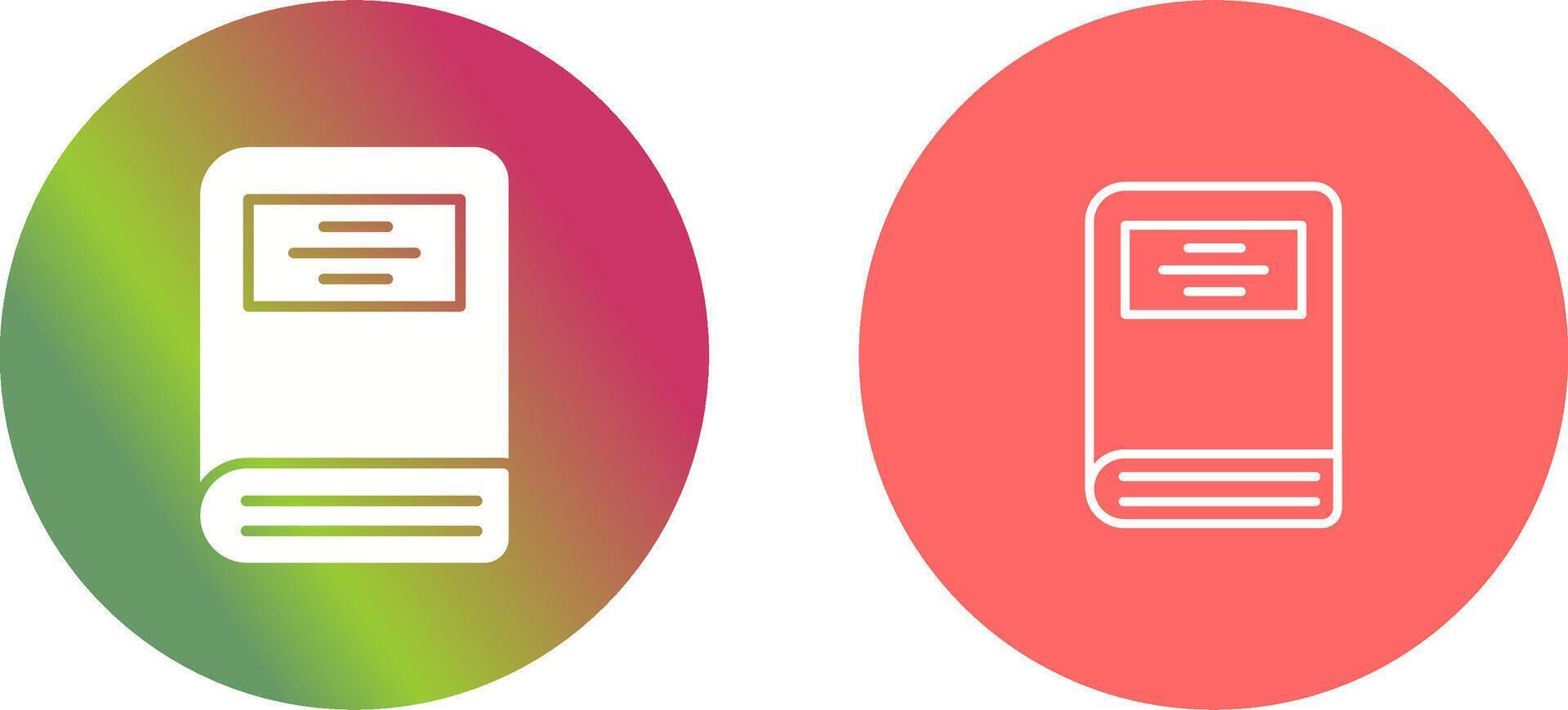 Book Icon Design vector