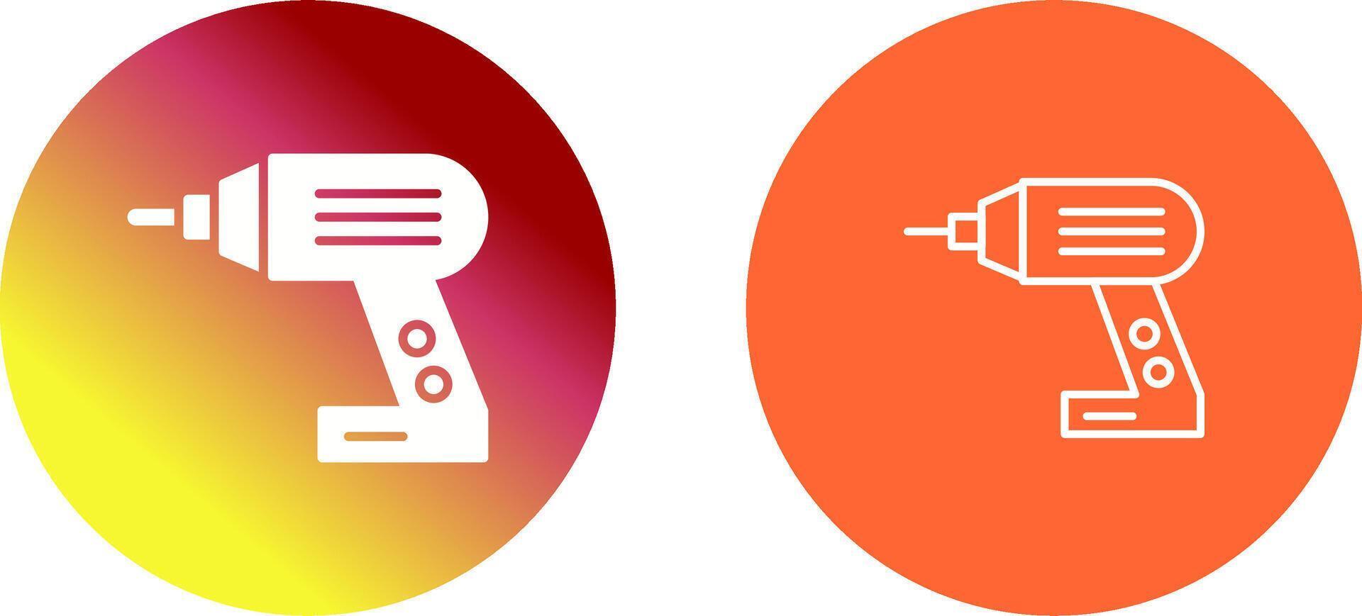 Drill Icon Design vector