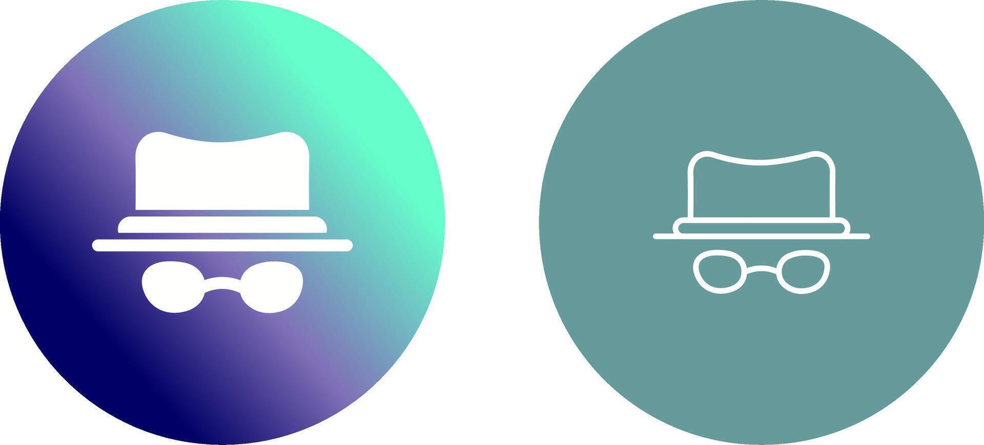 Spy Icon Design vector