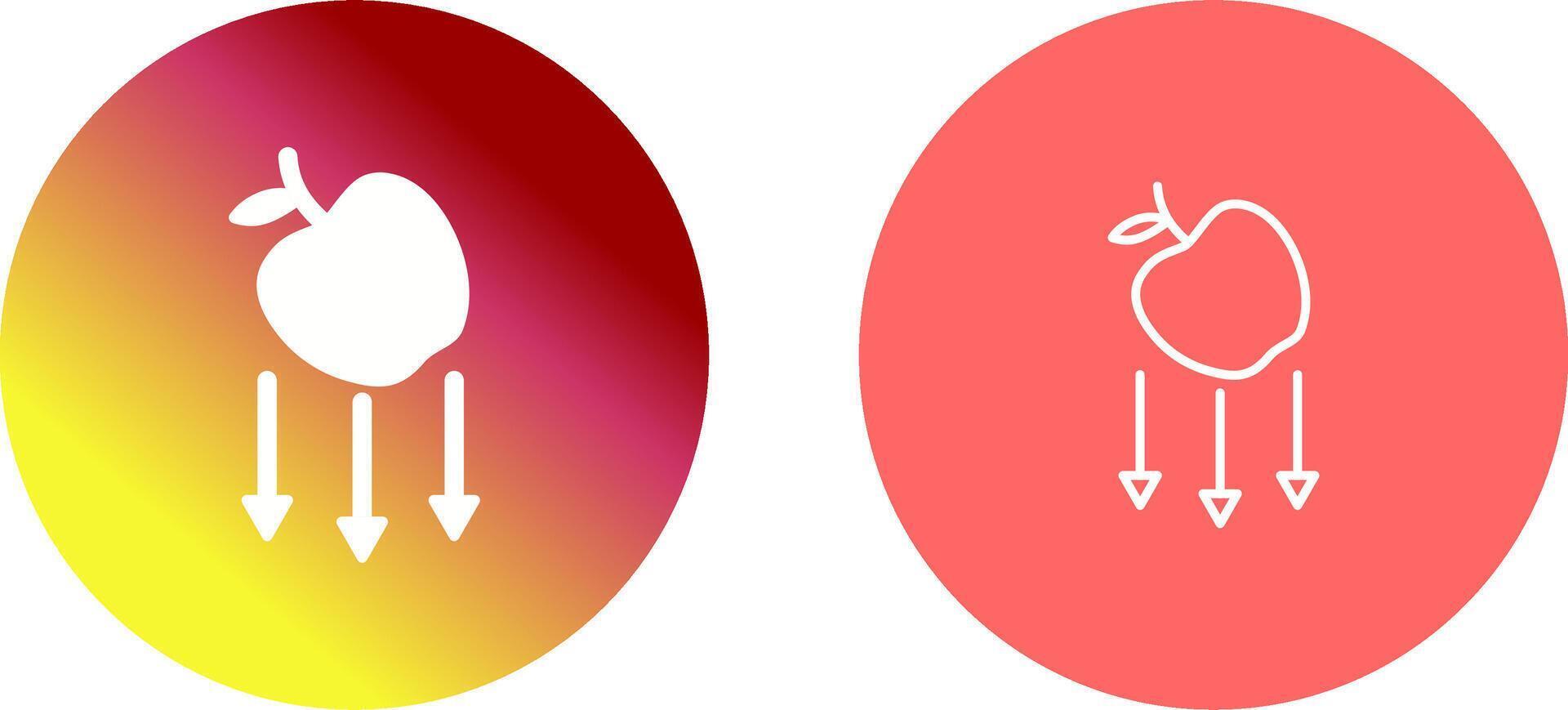 Gravity Icon Design vector