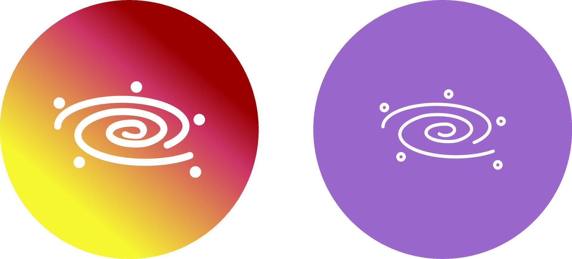 Black Hole Icon Design vector