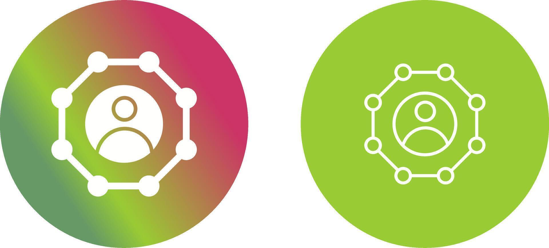 Network Share Icon Design vector