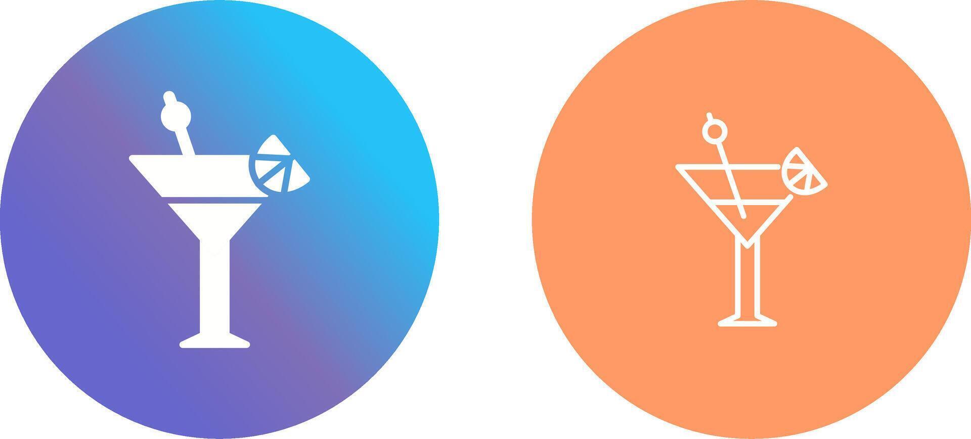 Martini Icon Design vector