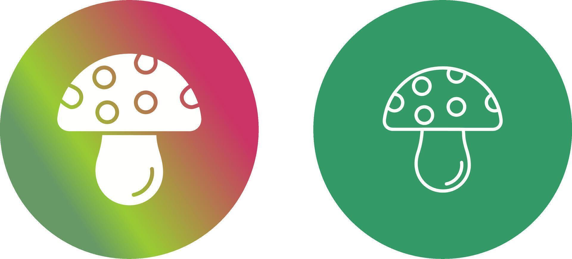 Mushroom Icon Design vector