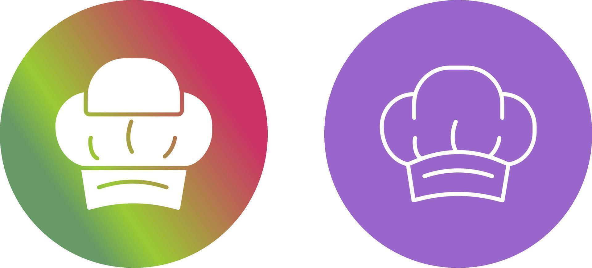 Chef Hat Icon Design vector