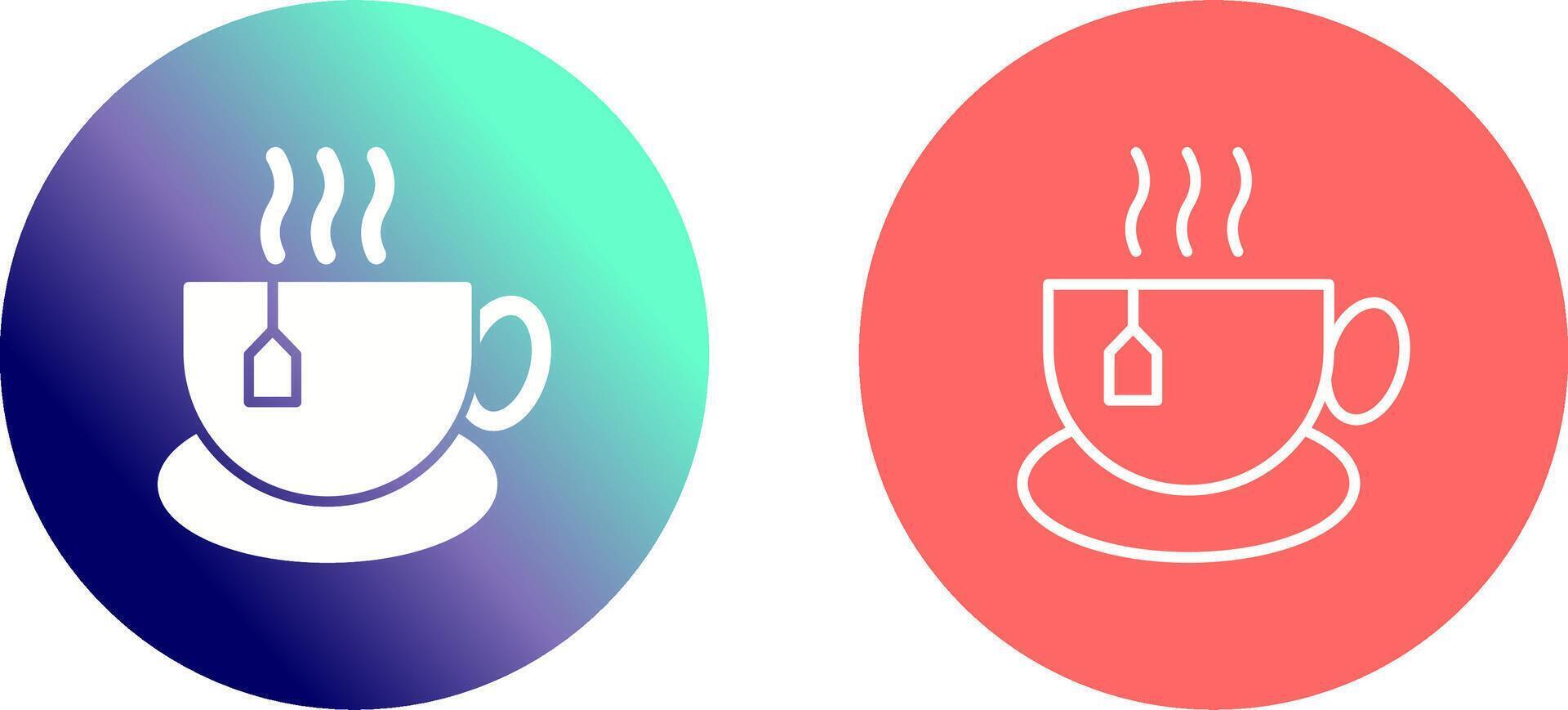 Tea Icon Design vector