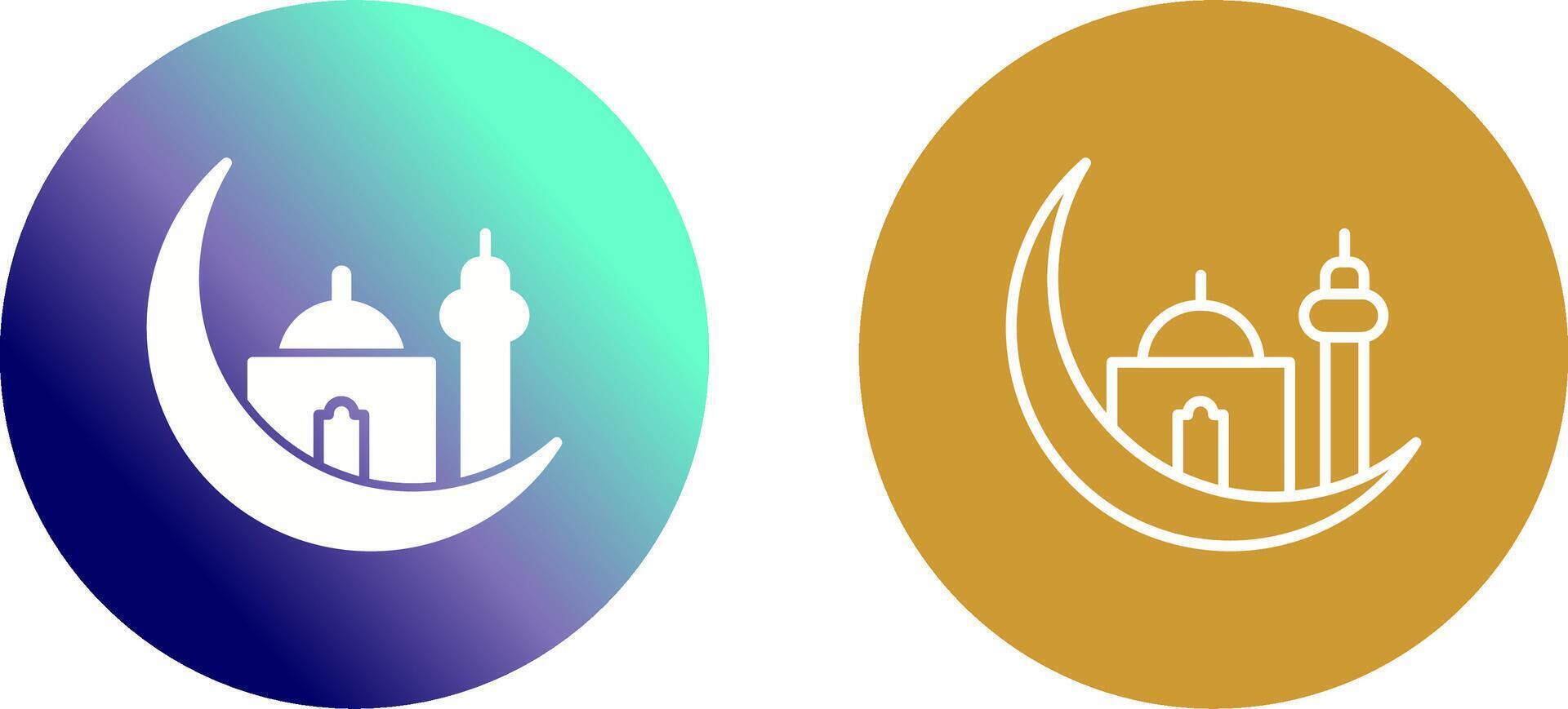 Islamic Star Icon Design vector