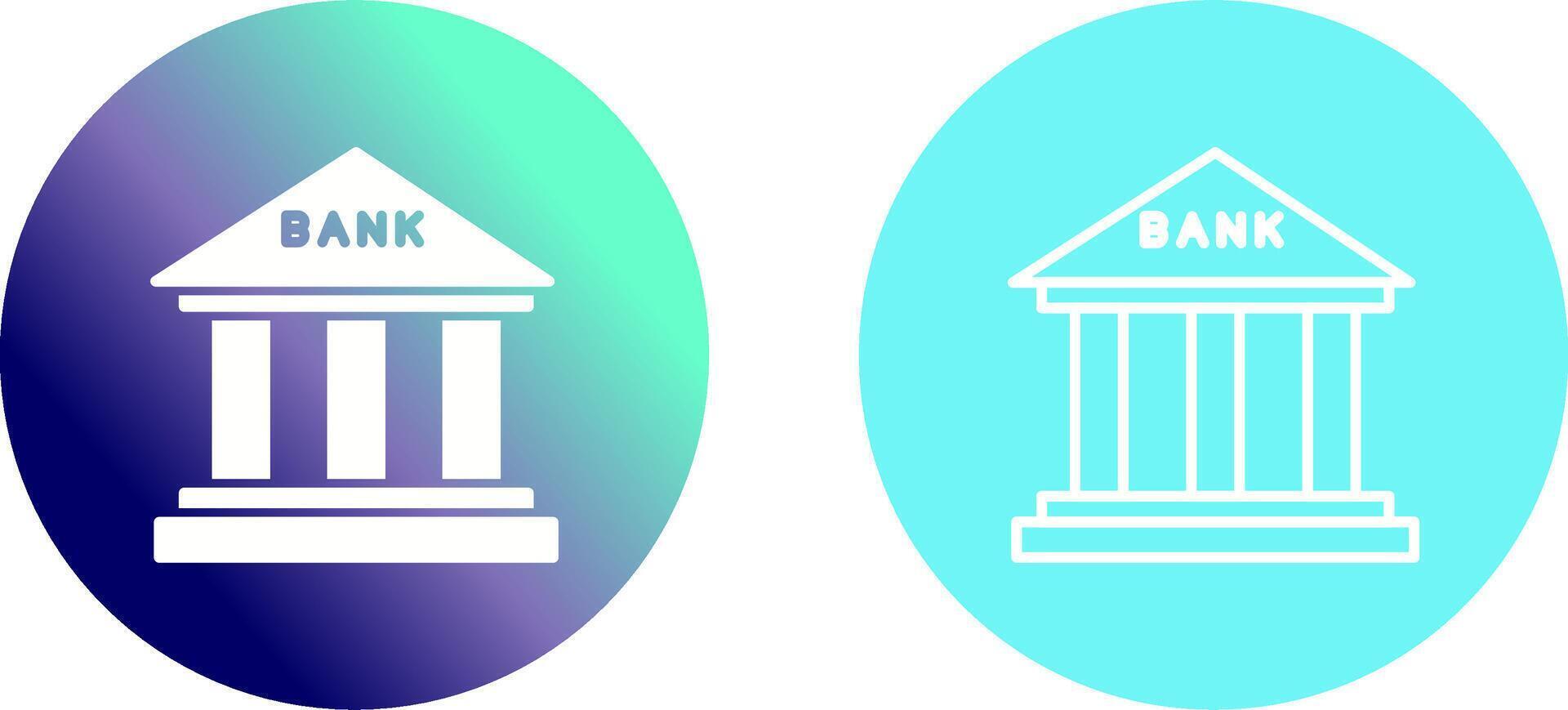 Bank Icon Design vector