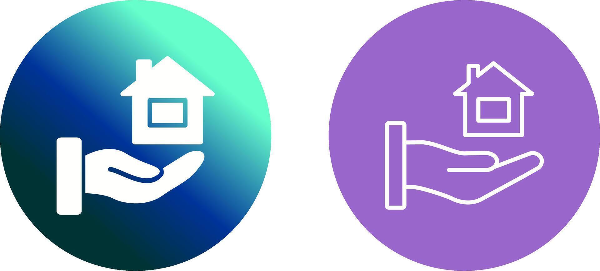 House Insurance Icon Design vector