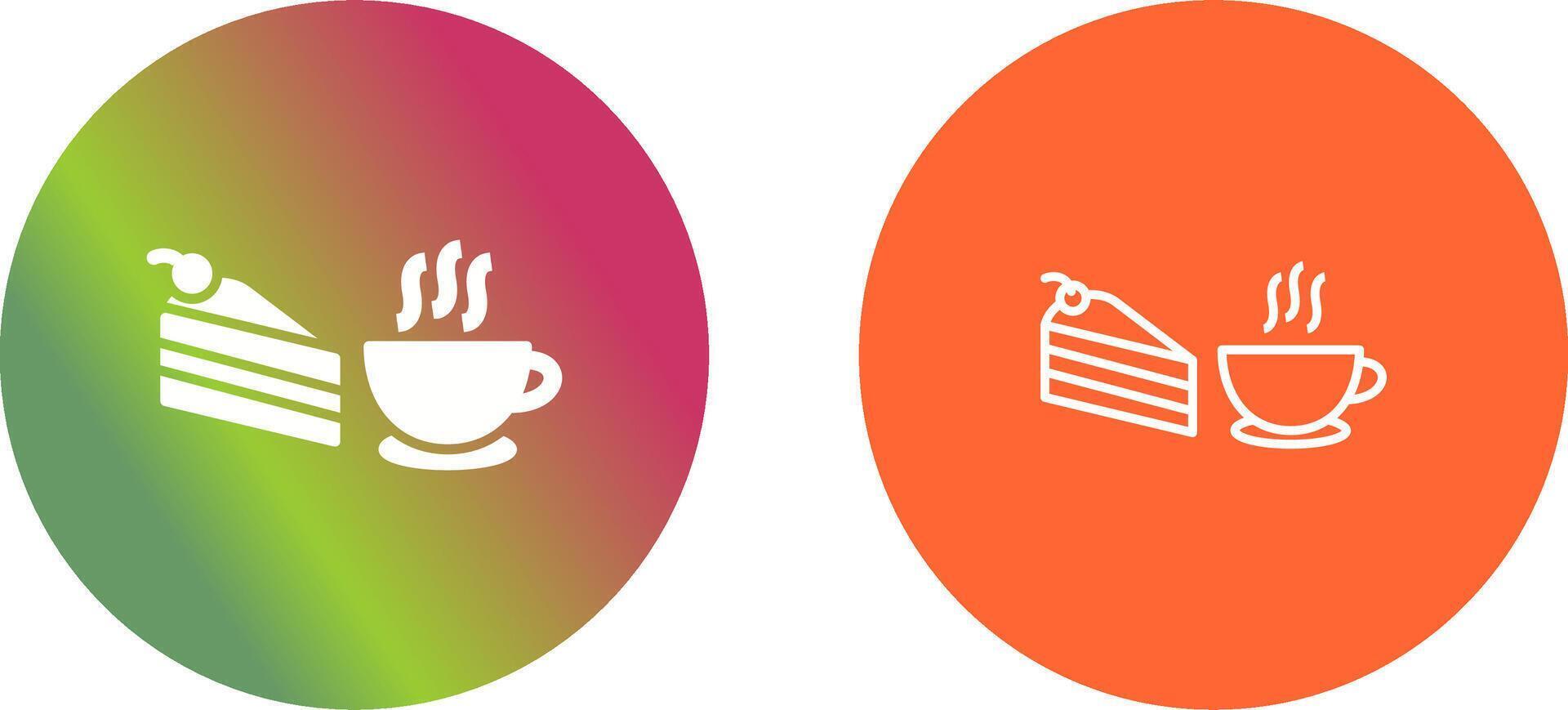 Coffee Served Icon Design vector