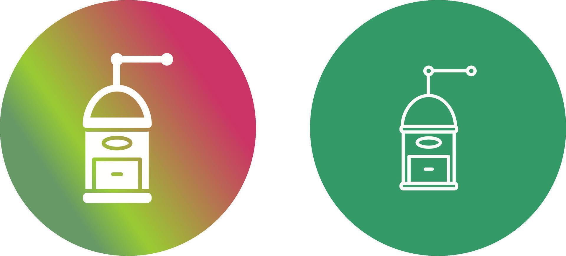Coffee Grinder Icon Design vector